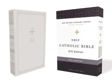 NRSV Catholic Bible Gift Edition White (Anglicised)