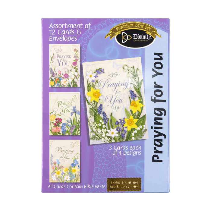 Boxed Cards: Praying for you Florals & Butterflies