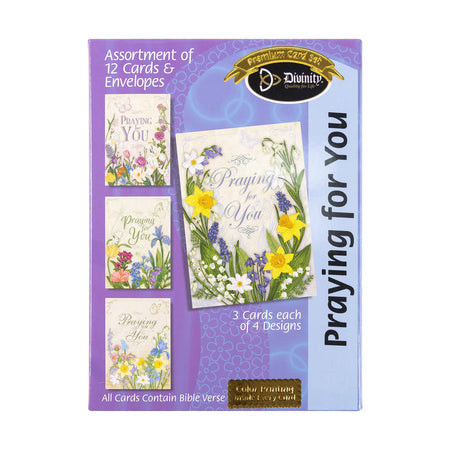 Boxed Cards: Praying For You, Pray More - KJV