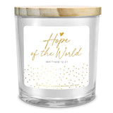 SOY CANDLE HOPE OF THE WORLD 13OZ