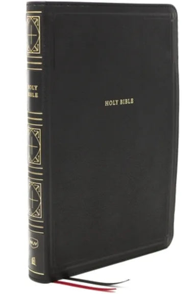 NKJV Thinline Bible Giant Print Black Indexed (Red Letter Edition)