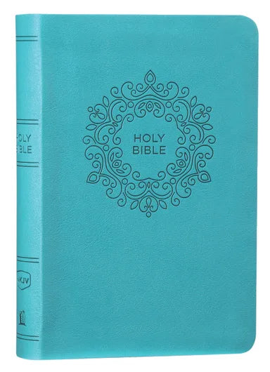 NKJV Value Thinline Bible Compact Turquoise (Red Letter Edition)
