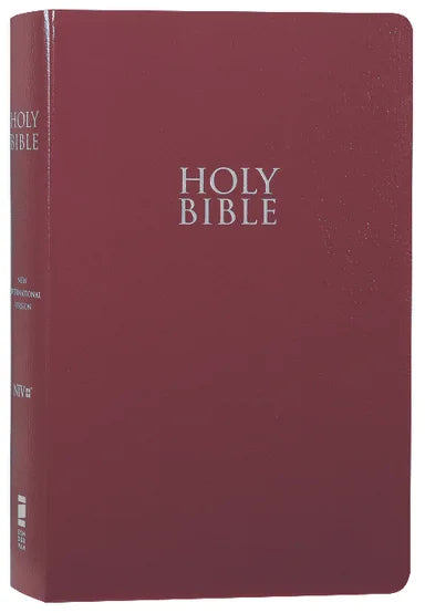 NIV Gift and Award Bible Burgundy (Red Letter Edition)