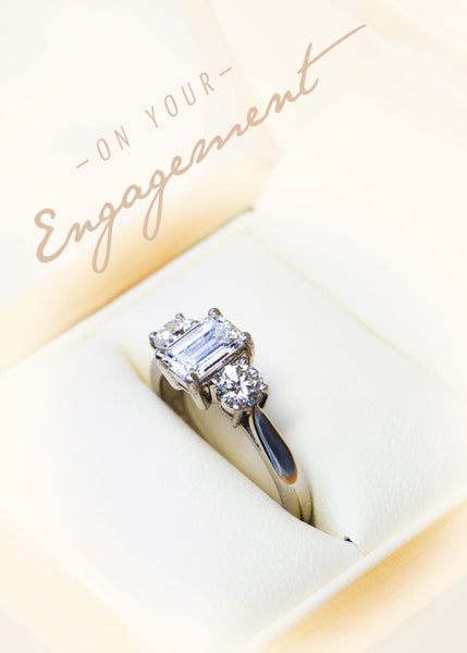 Engagement Card - Diamond Ring  (Order in 6)