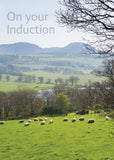 Induction Card - Scottish Valley Scene  (Order in 6)