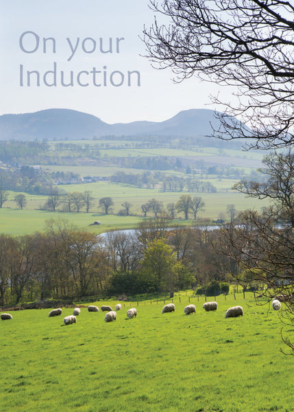 Induction Card - Scottish Valley Scene  (Order in 6)