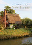 New Home Card - Thatch Cottage By Water  (Order in 6)