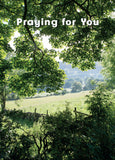 Praying for You Card - Derbyshire Trees  (Order in 6)