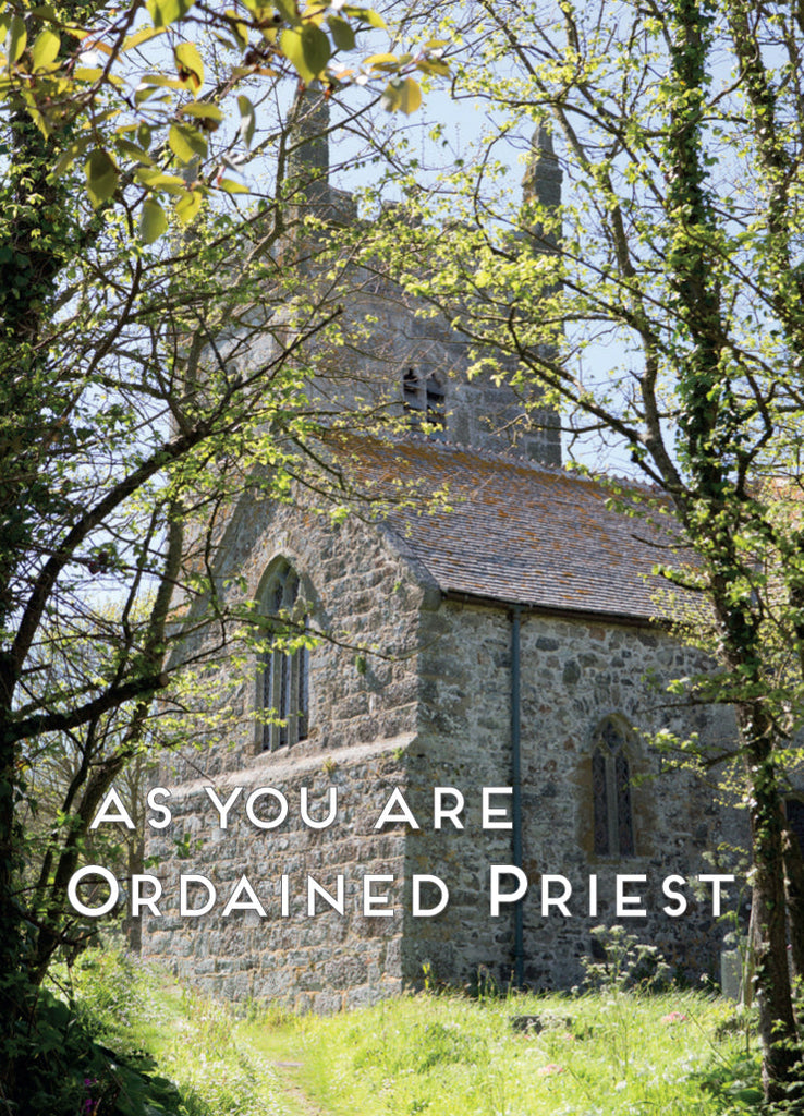 Ordination Card - Country Church (Order in 6)