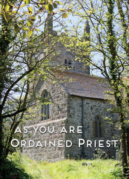 Ordination Card - Country Church  (Order in 6)