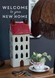 New Home Card - Ceramic Model House  (Order in 6)