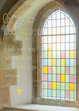 Dedication Card - Church Window  (Order in 6)
