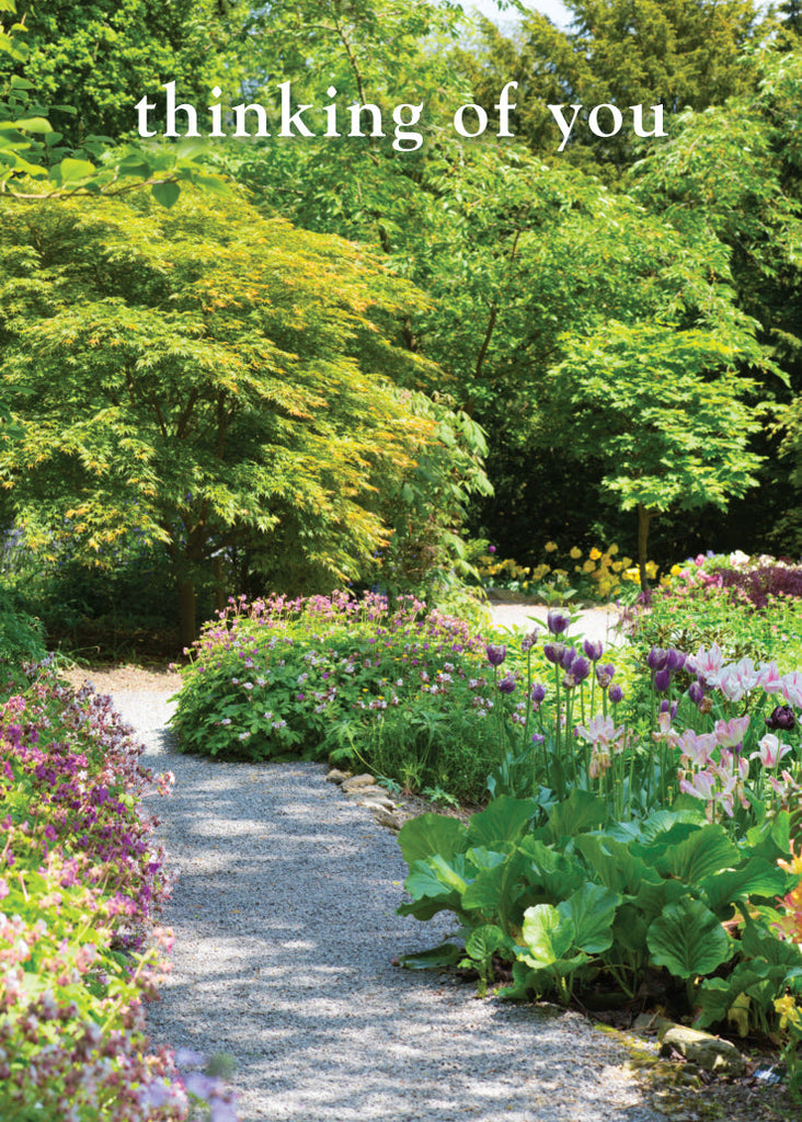 Thinking of You Card - Garden Path (Order in 6)