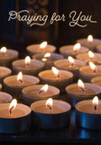 Praying For You Card - Candles  (Order in 6)