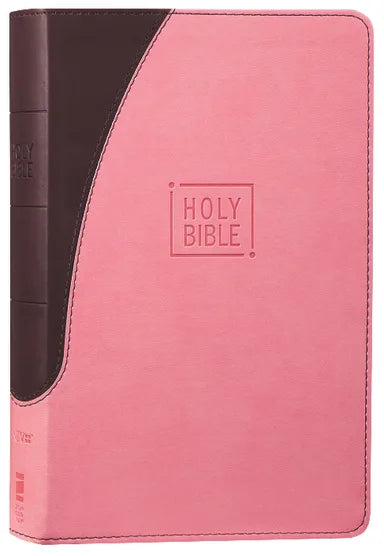 NIV Premium Gift Bible Pink/Brown (Red Letter Edition)