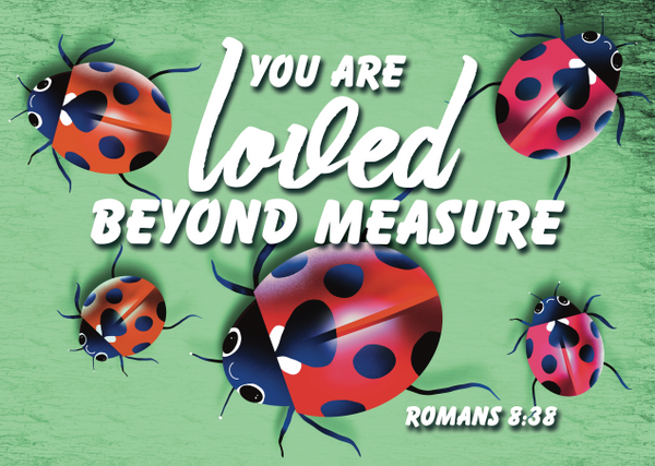 Large Poster - Loved beyond measure