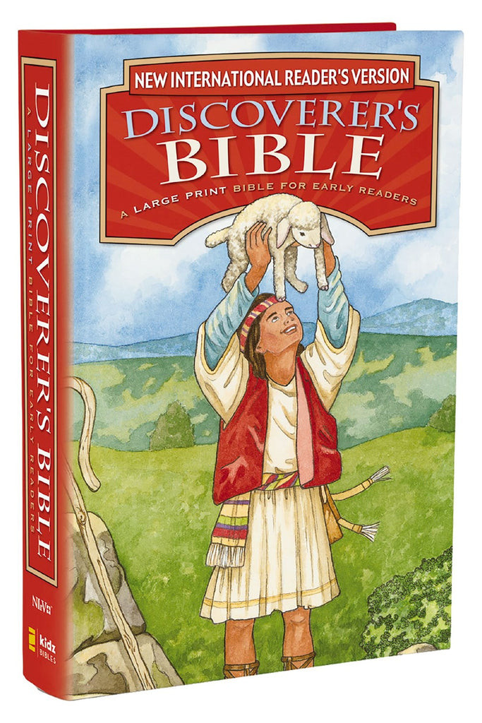 NIRV Discoverer's Bible: A Large Print Bible For Early Readers (Black Letter)
