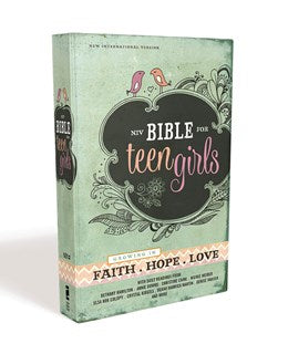 NIV, Bible for Teen Girls, Hardcover: Growing in Faith, Hope, and Love – The Perfect Christian Faith Gift for Your Teenage Girl, Age 13-18