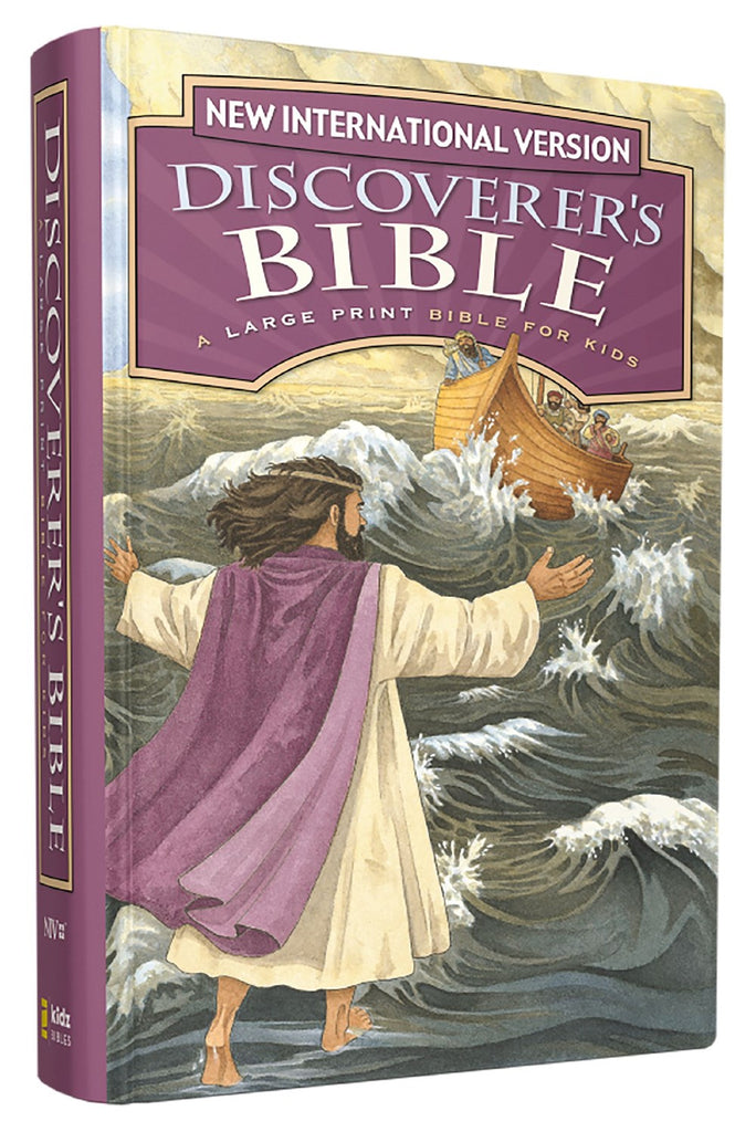 NIV, Discoverer's Bible, Large Print, Hardcover (Large type / large print