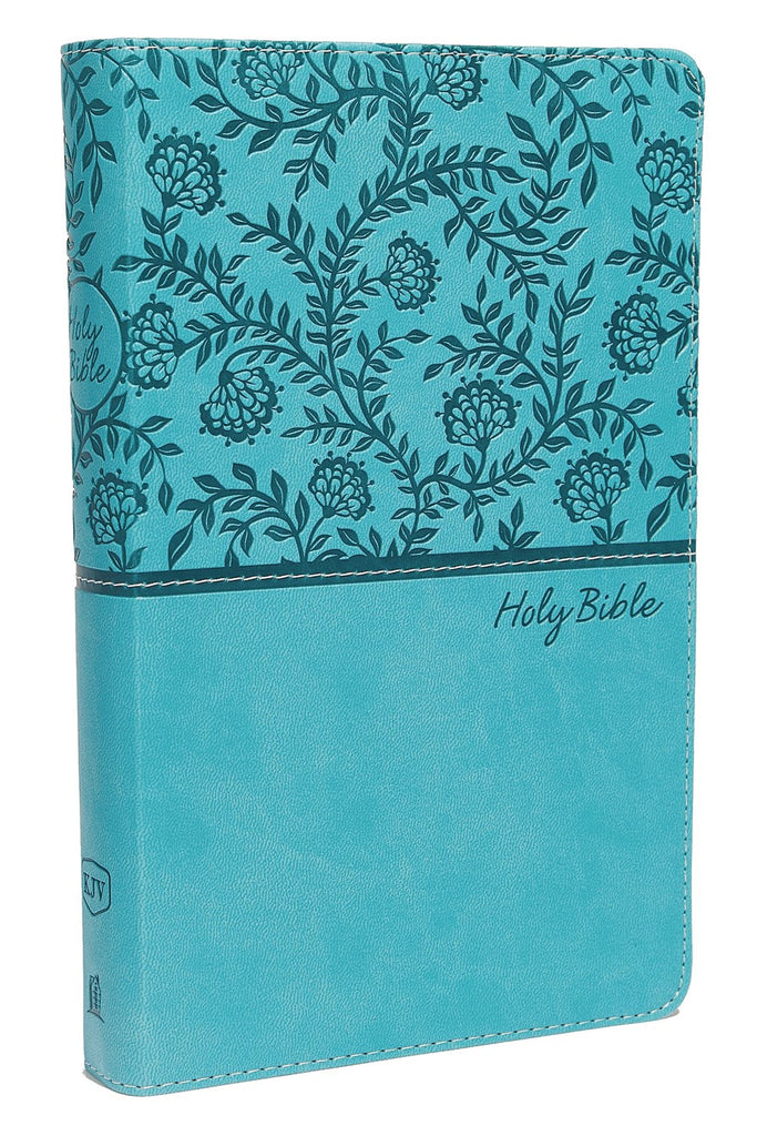 KJV Holy Bible: Deluxe Gift, Teal Leathersoft, Red Letter, Comfort Print: King James Version : King James Version