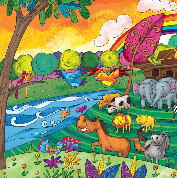 Illustrated Bible For Little Ones Padded BH - 8-12 Years