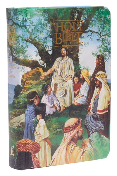 KJV Classic Children's Bible, Seaside Edition, Full-color Illustrations (Hardcover) : Holy Bible, King James Version