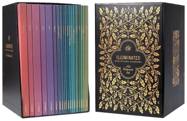 ESV Illuminated Scripture Journal New Testament Set (Black Letter Edition)