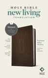 NLT Premium Value Thinline Bible, Filament-Enabled Edition, MVNU (LeatherLike, Dark Brown Cross)
