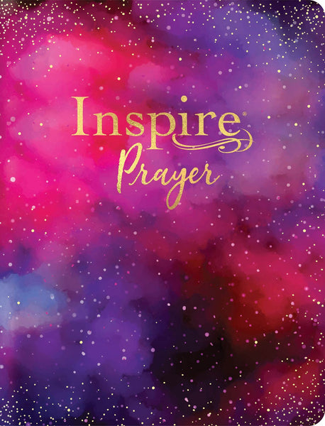 NLT Inspire PRAYER Bible (Purple, Giant Print, Filament Enabled): The Bible for Coloring & Creative Journaling