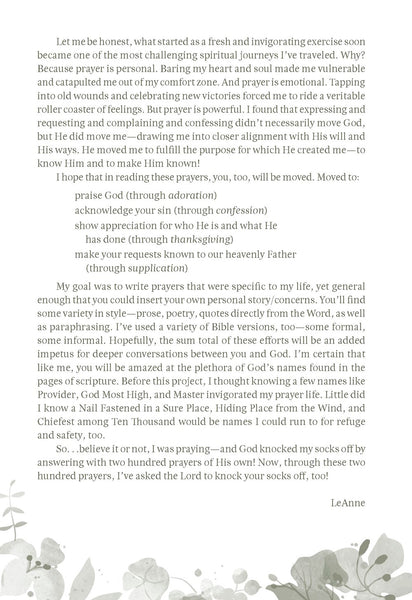 My Prayer Journal: Praying the Names of God