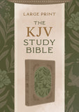 KJV Study Bible Large Print Olive Branches (Red Letter Edition)