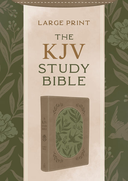 KJV Study Bible Large Print Olive Branches (Red Letter Edition)