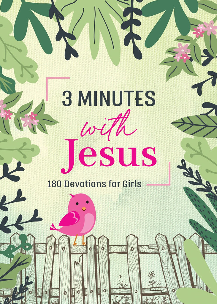 3 Minutes With Jesus: 180 Devotions For Girls (3 Minute Devotions Series)