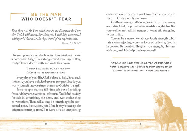 Man of Strength : 100 Devotions for a Life of Power