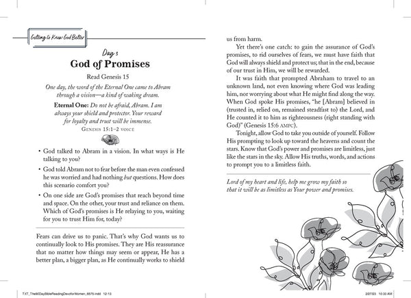 The 90-Day Bible Reading Devotional for Women