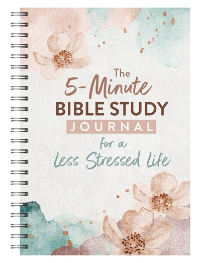 The Holy Bible KJV: 5-Minute Bible Study Edition (Summertime Florals)