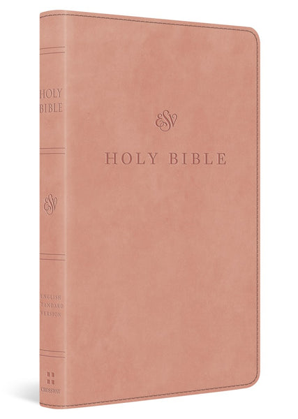 ESV Premium Church Bible (TruTone, Blush Rose) - KI GIFTS