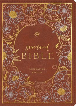 ESV GraceLaced Bible, Journaling Edition (Artwork by Ruth Chou Simons) (TruTone, English Saddle)
