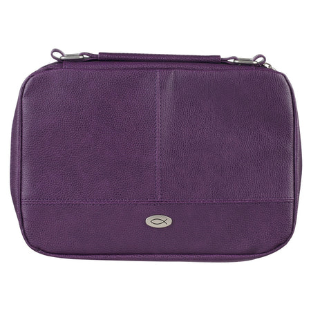 Faux Leather Bible Cover - Blessed