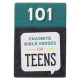 101 Favorite Bible Verses for Teens Teal and Blue Box of Blessings