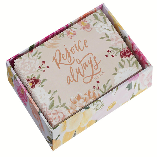 Floral Scripture Notecard Set - KI Gifts Christian Supplies