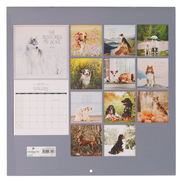 2027 Be Joyful Always Large Wall Calendar - 1 Thessalonians 5:16