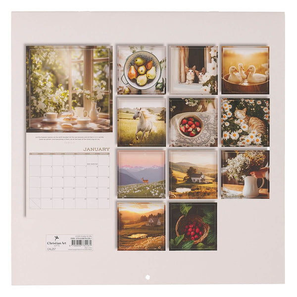 2027 The Earth is the Lord’s Large Wall Calendar - Psalm 24:1