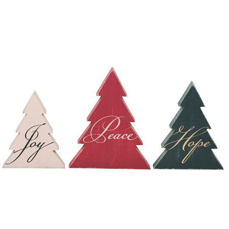 Joy to the World MDF Christmas Ornament