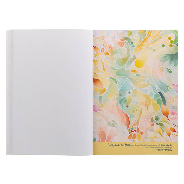 God is Good Reverse Coloring Book