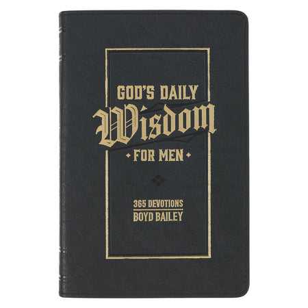 Daily Light for Men Devotional - Faux Leather Blue