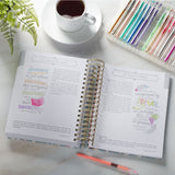 The Illustrated Words of Jesus for Women Wirebound Coloring Devotional