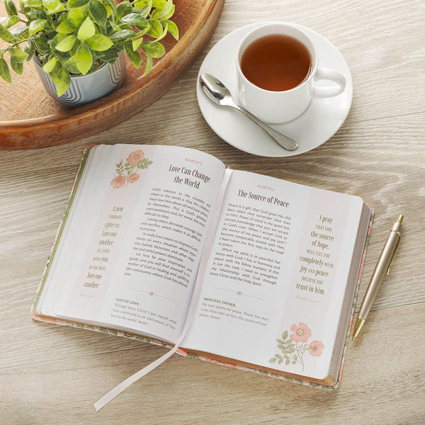 My Favorite Bible Verse Pink Faux Leather Devotional for Women
