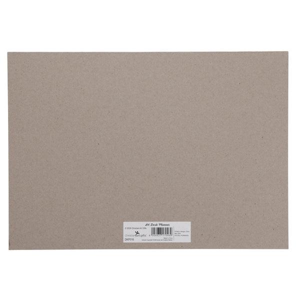 Strong and Courageous Undated Planner Pad for Boys - Joshua 1:9