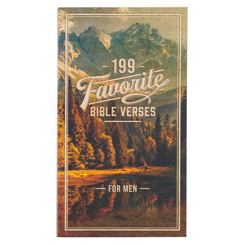 199 Favorite Bible Verses for Men Gift Book